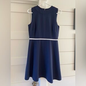 Camilyn Beth classic navy and white dress in EUC! Size 6